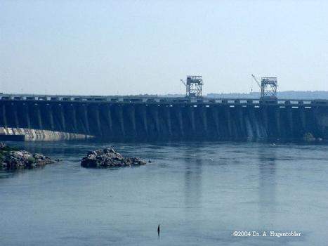 Dam at Zaporizhzhya, Ukraine