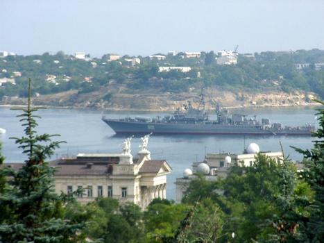 Ukraine, Schwarzes Meer, Krim, Sewastopol, Theater bei der Artilleriebucht