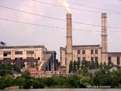 Ukraine, Dnjepr, Pridneprowsk, 487 km von Kiew, Wärmekraftwerk