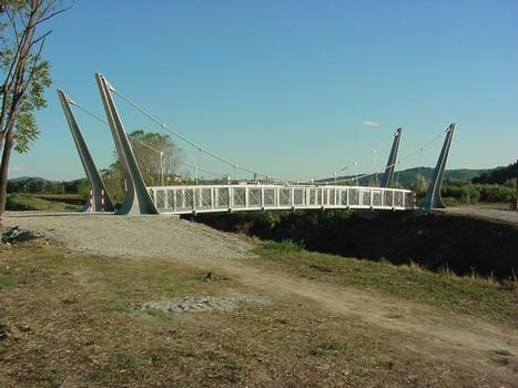 Pont suspendu sur le Filimortula