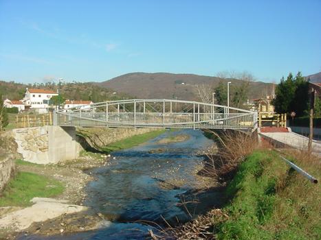 Bardena River Footbridge, Prato, Tuscany, Italy