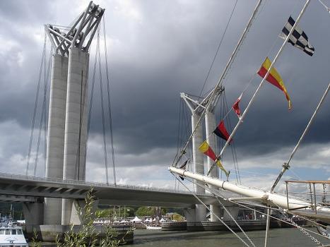 Pont Gustave-Flaubert, lors de l'»Armada 2008»