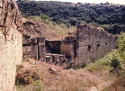 Amphipolis fortification walls