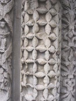 Chartres Cathedral. Main Portal. Detail