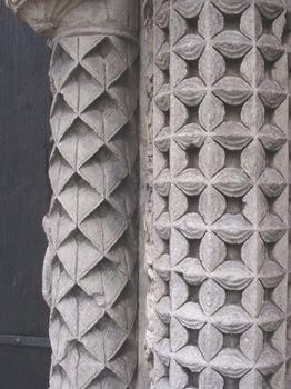 Notre-Dame de Chartres: portail principal, détail