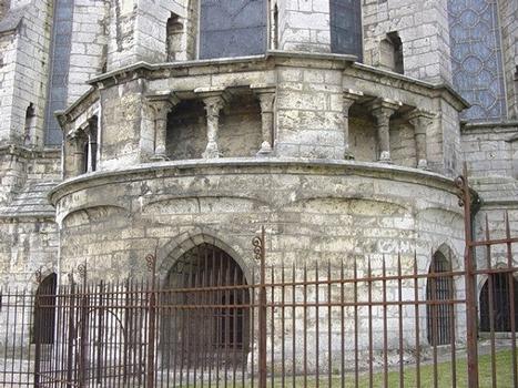 Notre-Dame de Chartres: détail du chevet