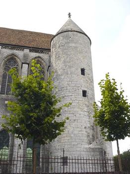 Notre-Dame de Chartres, chevet: tour de la chapelle St Piat (Trésor)