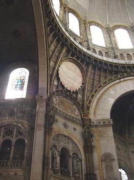 Eglise Saint-Augustin. Structure métallique du dôme