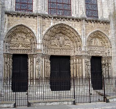 Notre-Dame de Chartres. Portail principal