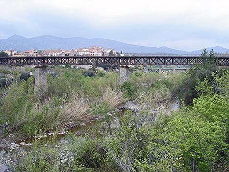Eisenbahnbrücke – Cases de Pène (Pyrénées-Orientales)
