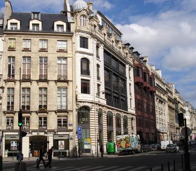 Immeubles rue Réaumur, Paris 2e. N°124,126