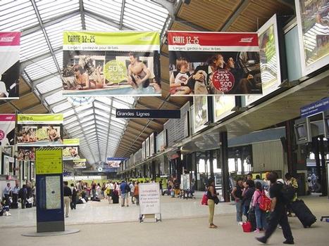 Gare Saint-Lazare, accès aux quais