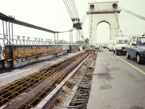 Pont du Port à l'Anglais (94)Travaux de 1988