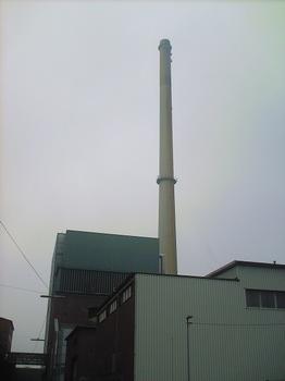 Chimney of the Wuppertal-Elberfeld power plant