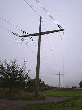 Pylons of the Leonberg-Gerlingen High-Voltage Line