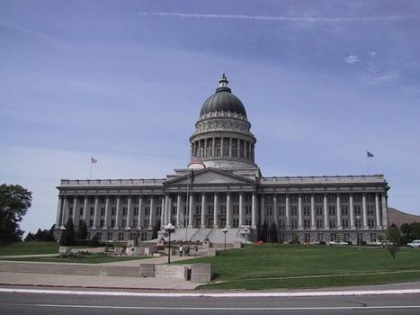 Utah state capitol, front