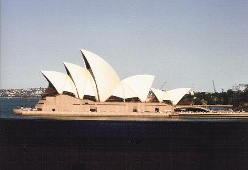 Opéra de Sydney. 
Façade ouest