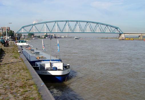 Railroad Bridge over the Waal at Nijmegen