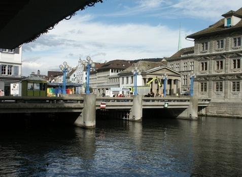 Rathausbrücke Zurich (town hall bridge)