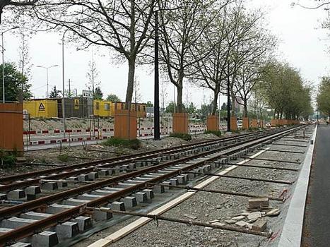 Baustelle «Thurgauerstrasse» am 8. Mai 2006
