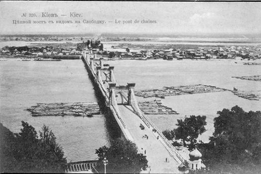 Czar Nicholas bridge, Kiev