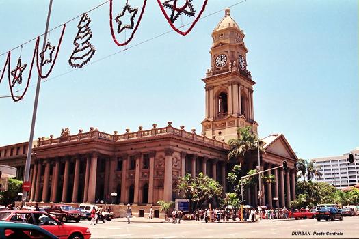 Durban - Central post office, used as city hall from 1885 to 1910