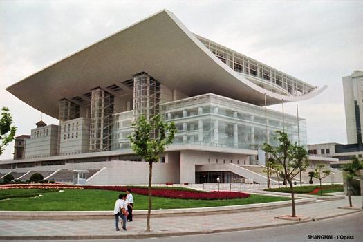 SHANGHAI – le nouvel Opéra, en cours d'achèvement