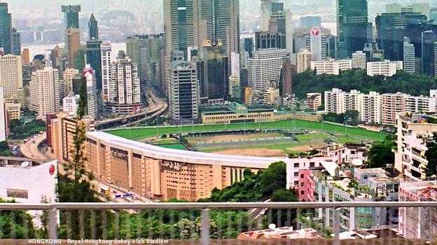 HONGKONG – Hippodrome sur l'île de HK