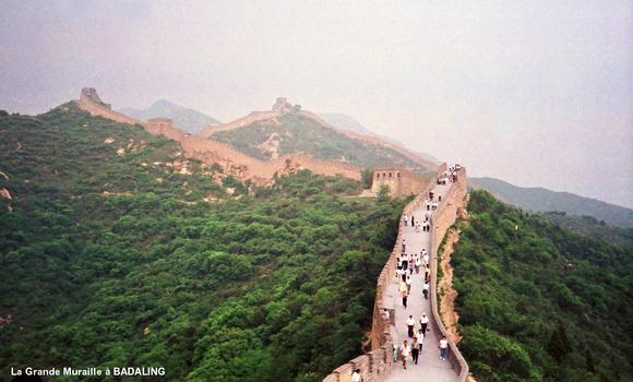 PEKIN – La Grande Muraille à BADALING, 80 km au nord-ouest de la capitale