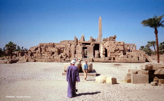 LOUQSOR, Temples de Karnak – Grand Temple d'Amon, vu de l'Est