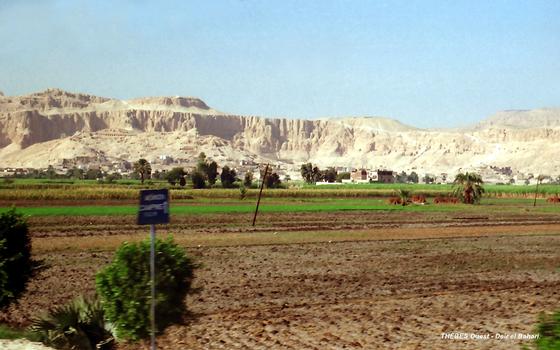 THÈBES Ouest – Le site de Deir El Bahari