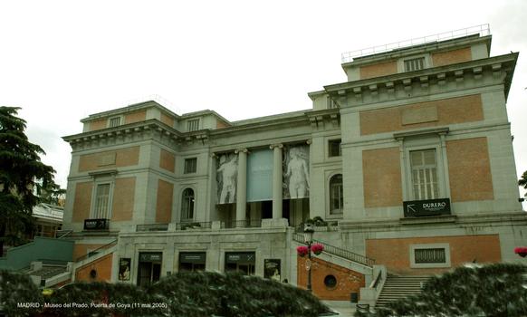MADRID – «Museo del Prado», l'entrée principale (Puerta de Goya)