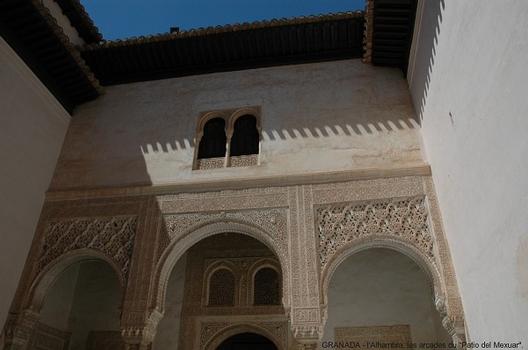 GRENADE (Andalousie) - l'ALHAMBRA, les « palais arabes », le Palais de Comarès