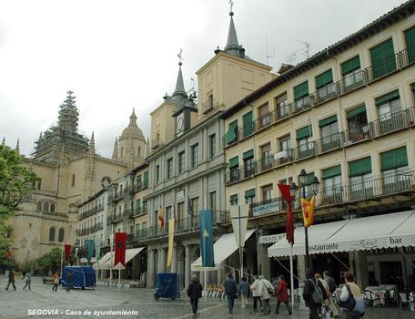 SEGOVIE (Castilla i Leon) – Hôtel-de-Ville sur la Plaza Mayor