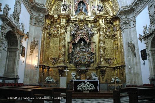 SEGOVIA (Castilla y León) – La Cathédrale, construite aux 16e et 17e siècles, c'est le dernier grand sanctuaire gothique bâti en Espagne