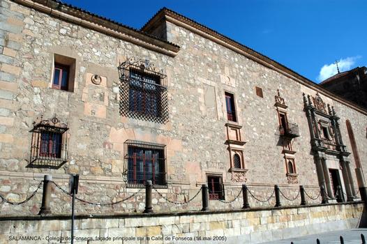 SALAMANCA (Castilla y León) – « Colegio Mayor Fonseca » ou « Colegio de los Irlandeses », cet édifice Renaissance du XVIe siècle abrite aujourd'hui le Conseil municipal et l'Université