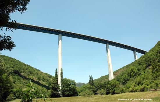 VERRIERES (12, Aveyron) – Viaduc de l'A 75