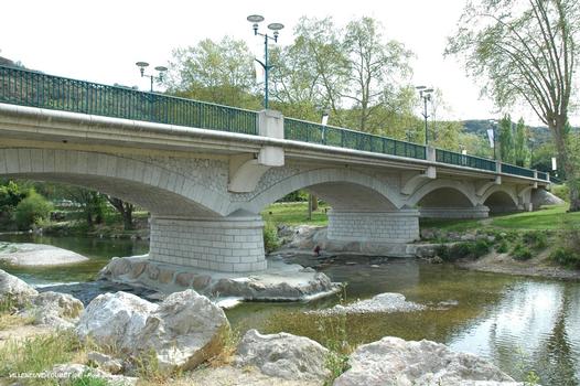 VILLENEUVE-LOUBET (06, Alpes-Maritimes) – Pont de la RD 2085 (ex RN 85), sur Le Loup