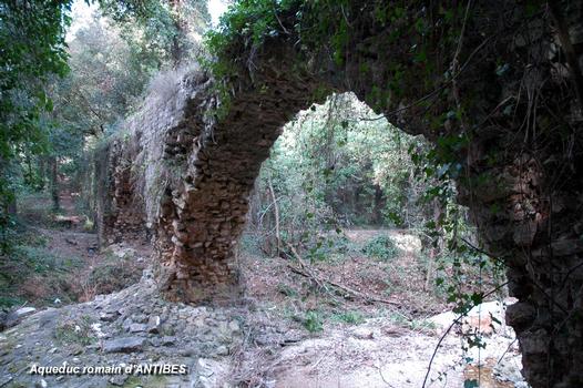 Remains of the roman aqueduct of Antibes