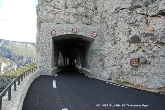 Fayet-Tunnel, Aiguines