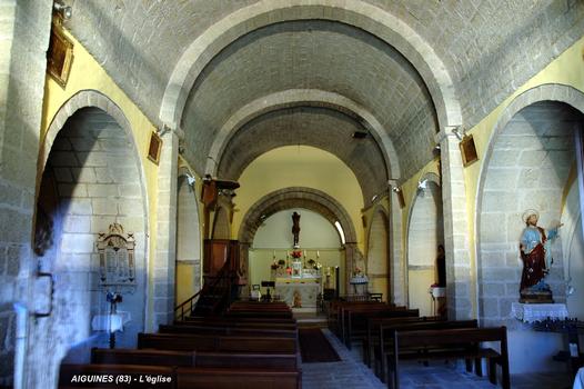 AIGUINES (83, Var) – L'Eglise