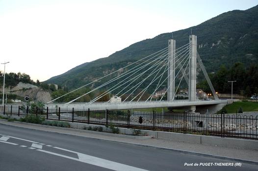PUGET-THENIERS (06, Alpes-Maritimes) – Le Pont du Var, inauguré le 22 avril 2006