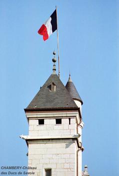 CHAMBERY (73, Savoie) – Château des Ducs de Savoie,la Tour des Archives (XVe)
