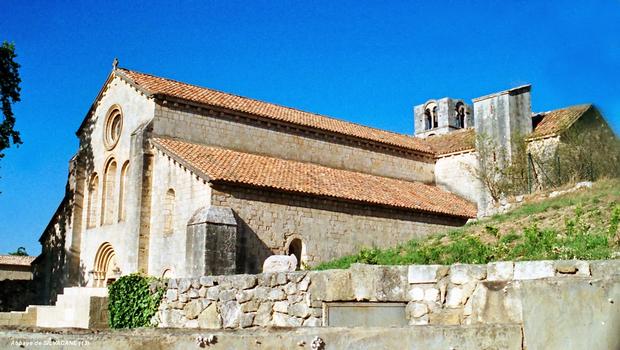 Abbaye de SILVACANE (La Roque d'Anthéron, 13, Bouches-du-Rhône) – L'église abbatiale