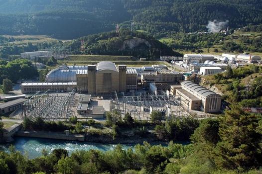 AVRIEUX (73500, Savoie, Rhône-Alpes) - la grande soufflerie S1MA subsonique/transsonique de l'ONERA, puissance des moteurs 88 MW