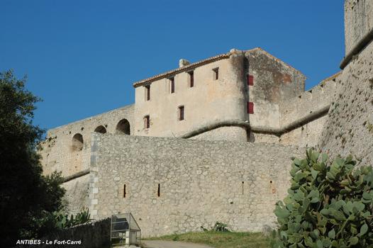 ANTIBES (06, Alpes-Maritimes) – Le fort Championnet, ou Fort-Carré, « maison du Gouverneur »