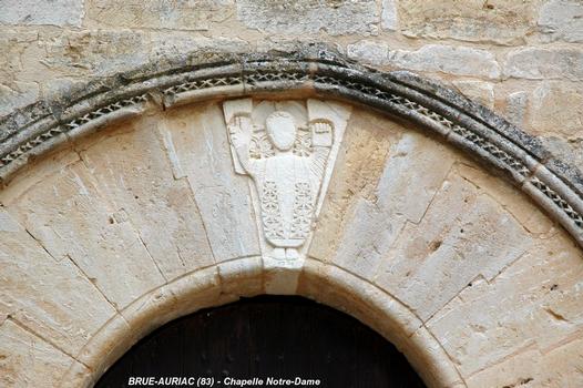BRUE-AURIAC (83119, Var) – Chapelle Notre-Dame, ancienne église paroissiale, chapelle du XIIe et prieuré du XVIe