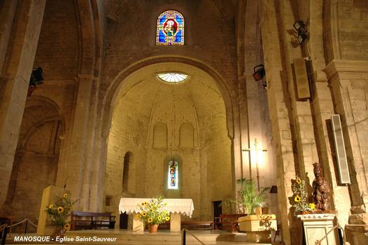 MANOSQUE (04100) – Eglise Saint-Sauveur, l'abside