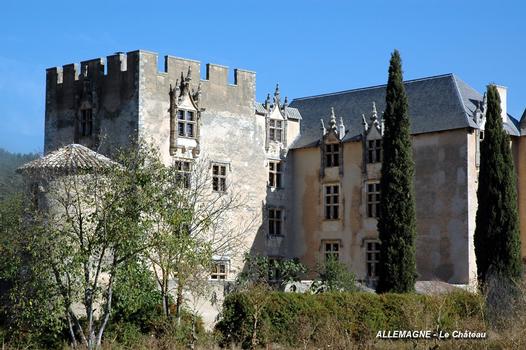 ALLEMAGNE-EN-PROVENCE (04550) – Le Château Renaissance du XVIe