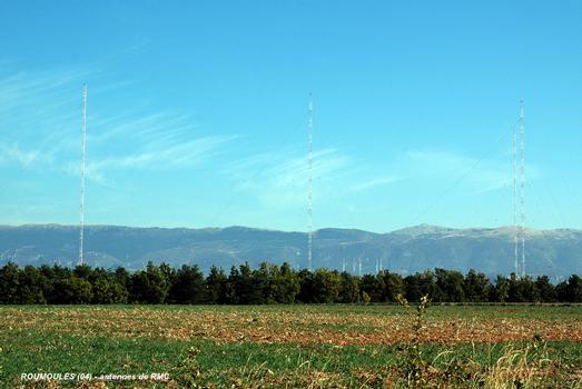 ROUMOULES (04500, Alpes-de-Haute-Provence) – Antennes de Radio-Monte-Carlo
